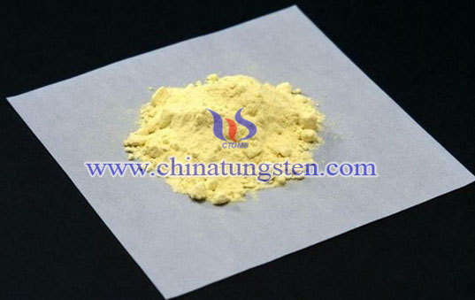 yellow tungsten picture